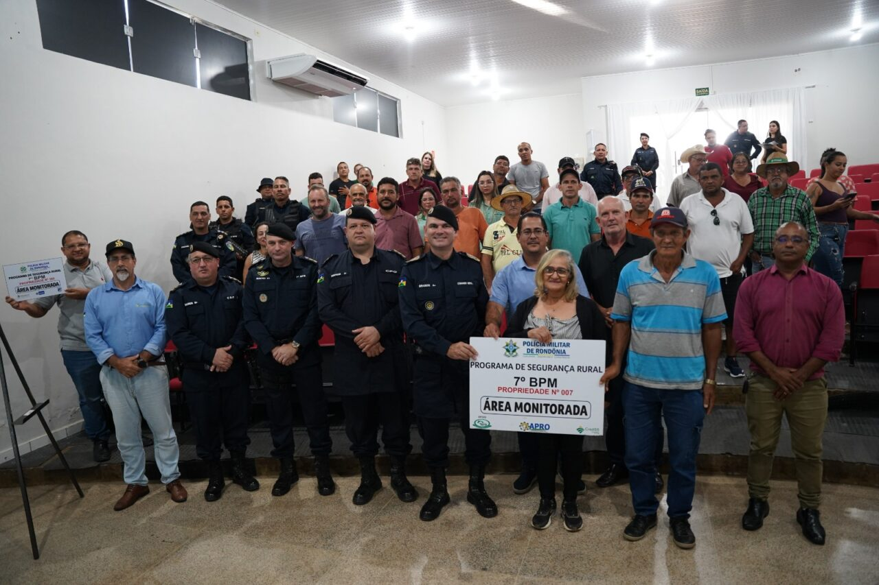 120 MIL IMÓVEIS SOB VIGILÂNCIA - Governo de RO lança Programa de Segurança Rural para combater criminalidade na roça